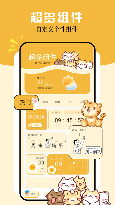 卡通小组件图1