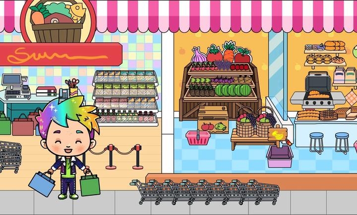 蒂奇镇城市生活模拟器中文版图4