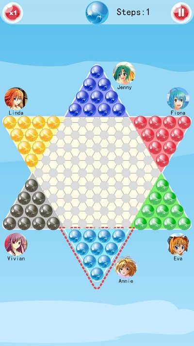 天天跳棋联机版图2