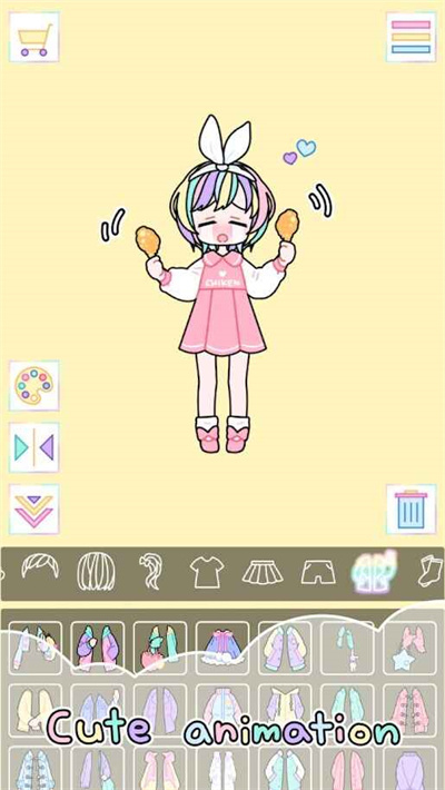 缤纷女孩换装游戏图3