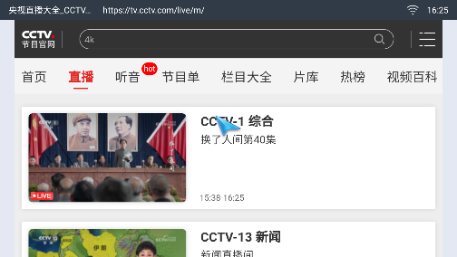 飞视浏览器TV版图1