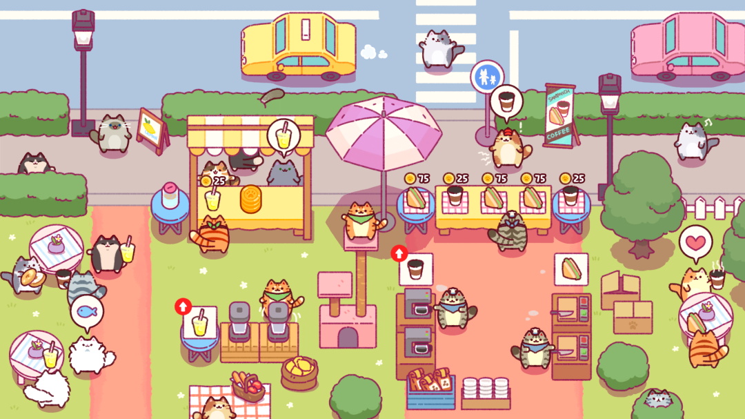 猫咪小吃店免广告图1