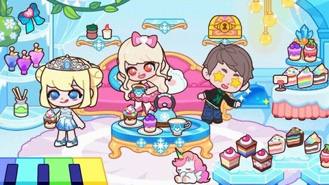 皮皮公主冰雪城堡图1