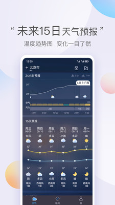墨迹天气极速版图1