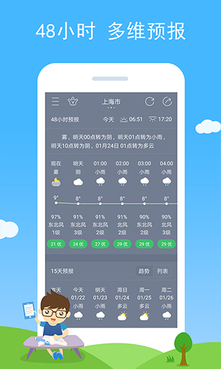 七彩天气图2