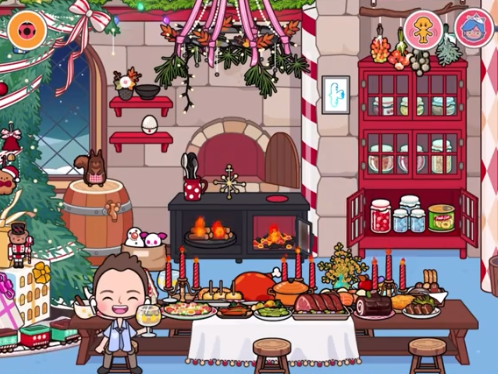 米加小镇圣诞小屋与集市图5
