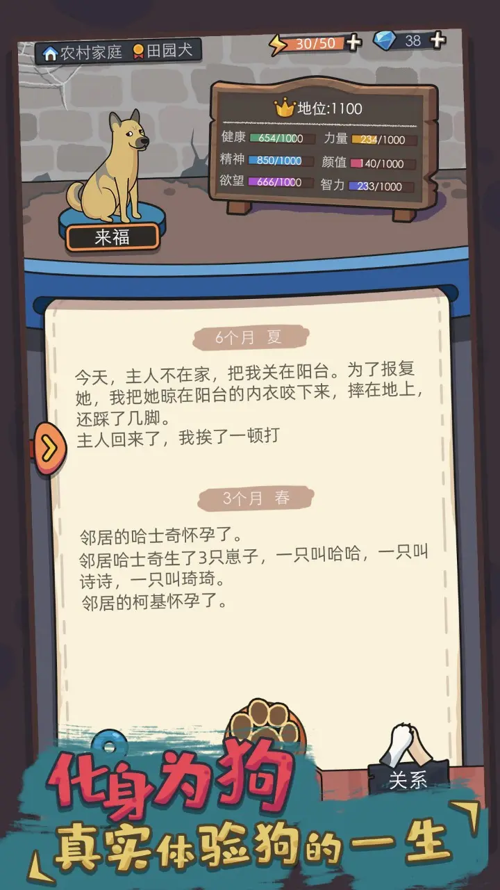 狗生模拟器图1