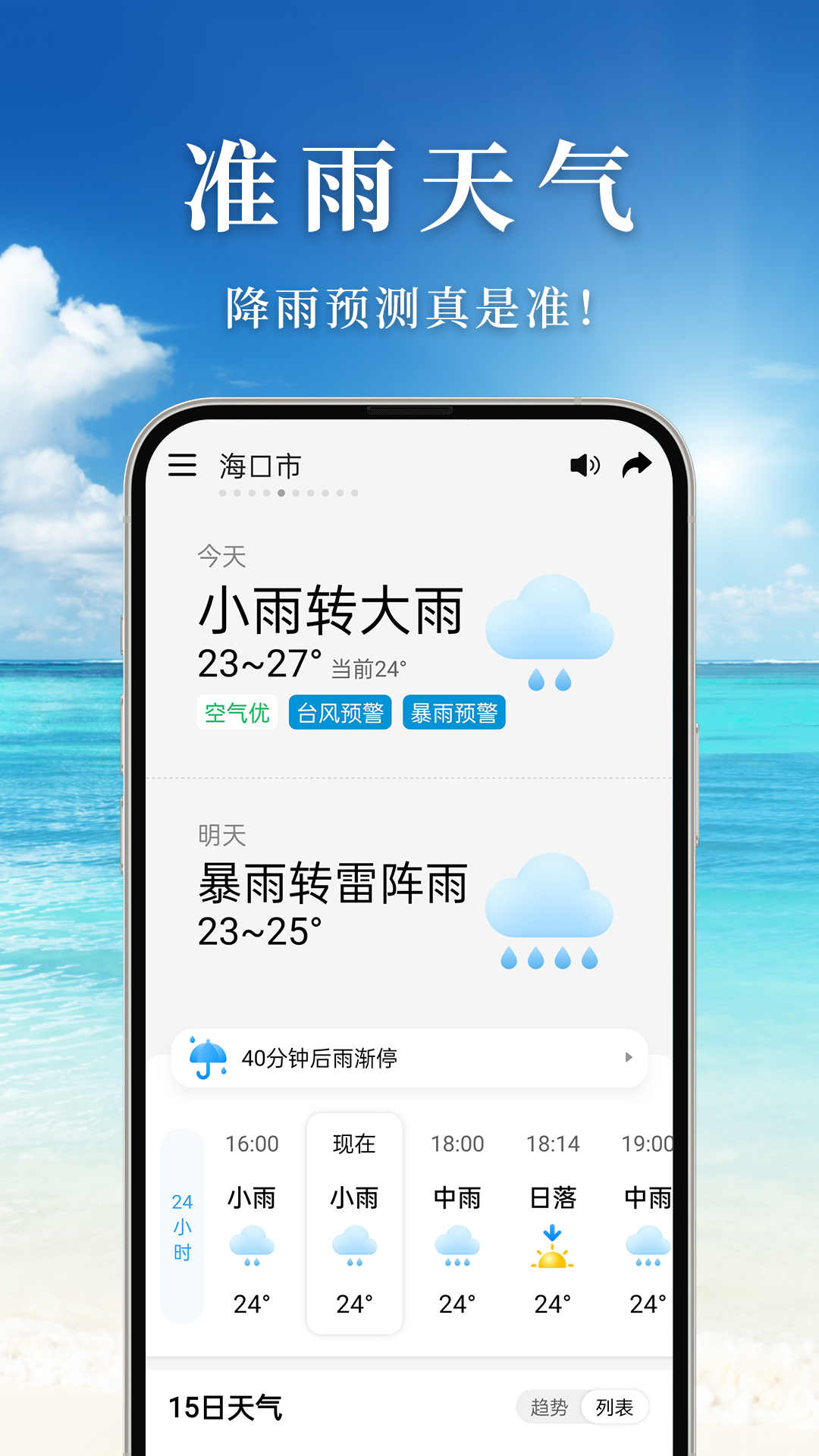 准雨天气图4