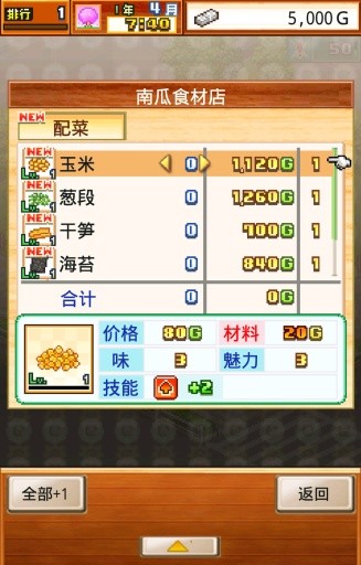 开罗拉面店内置菜单图2