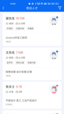 百城招聘企业版图2