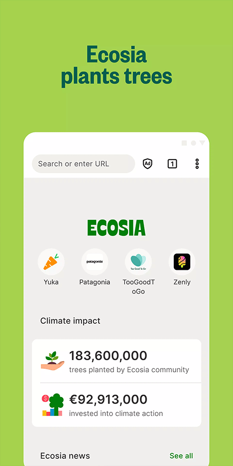 Ecosia浏览器图2