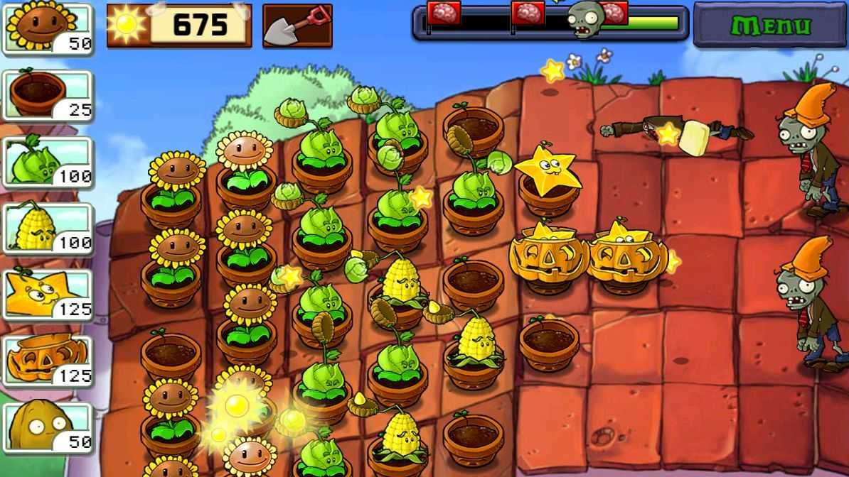 植物大战僵尸1经典版图1