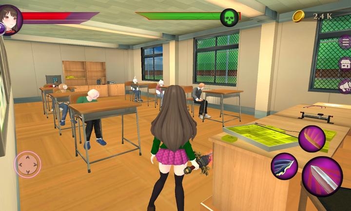 动漫学校模拟器图1