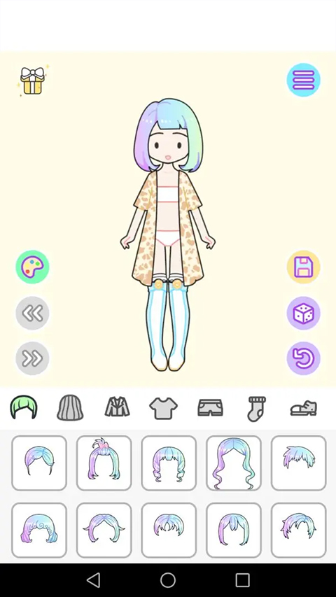 粉彩女孩图2