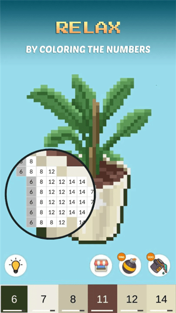 像素艺术彩色房间图2