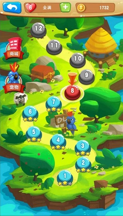 一起消泡泡红包版图1