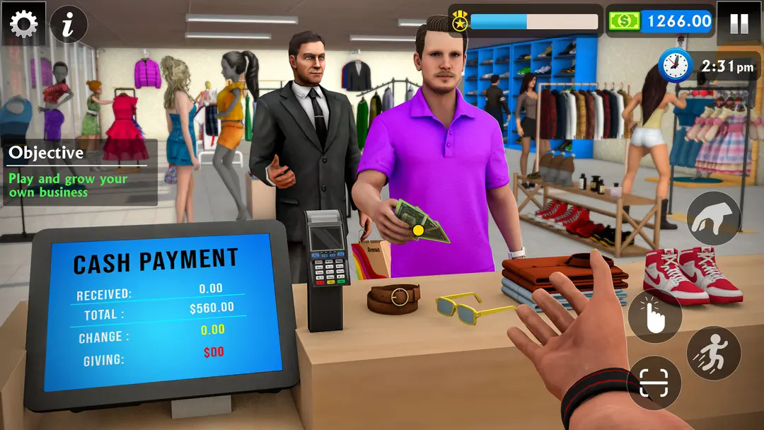 服装店经营模拟图1