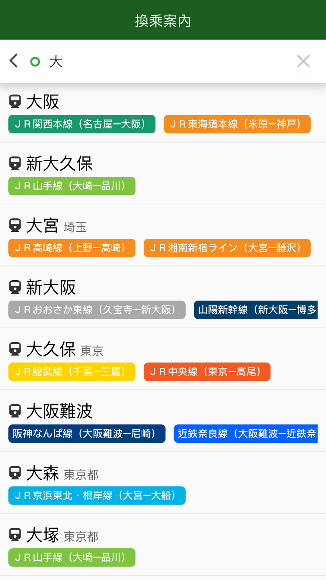 日本换乘案内图2
