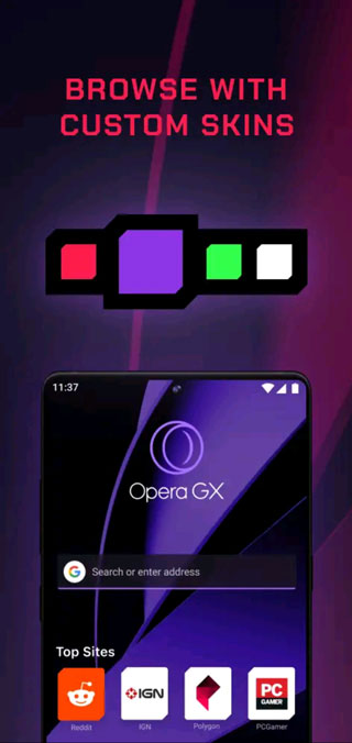OperaGX浏览器图3