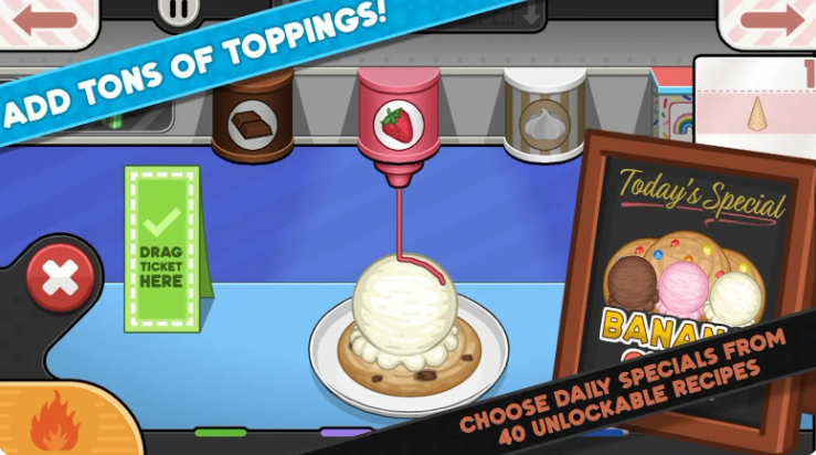 老爹冰淇淋店图3