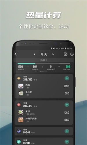 热量减肥法健身图3