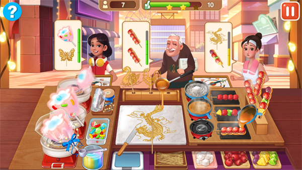 楼下的早餐店全部解锁版图3