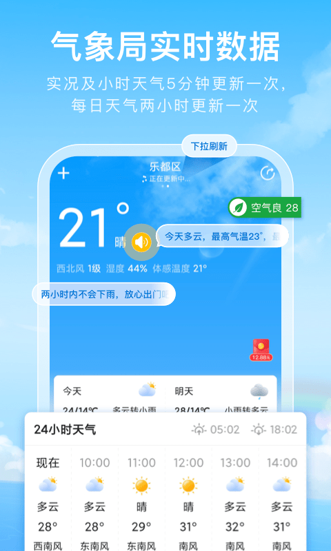 彩虹天气图4