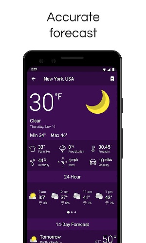 Clime气象雷达图5