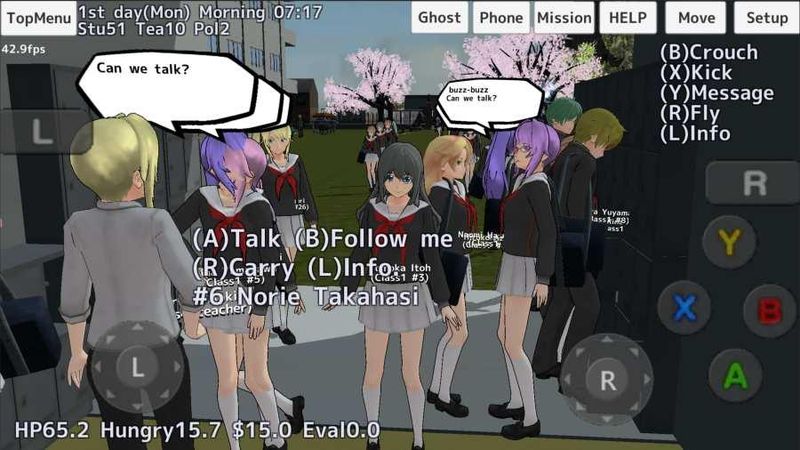 校园女生模拟器无广告解锁版图1